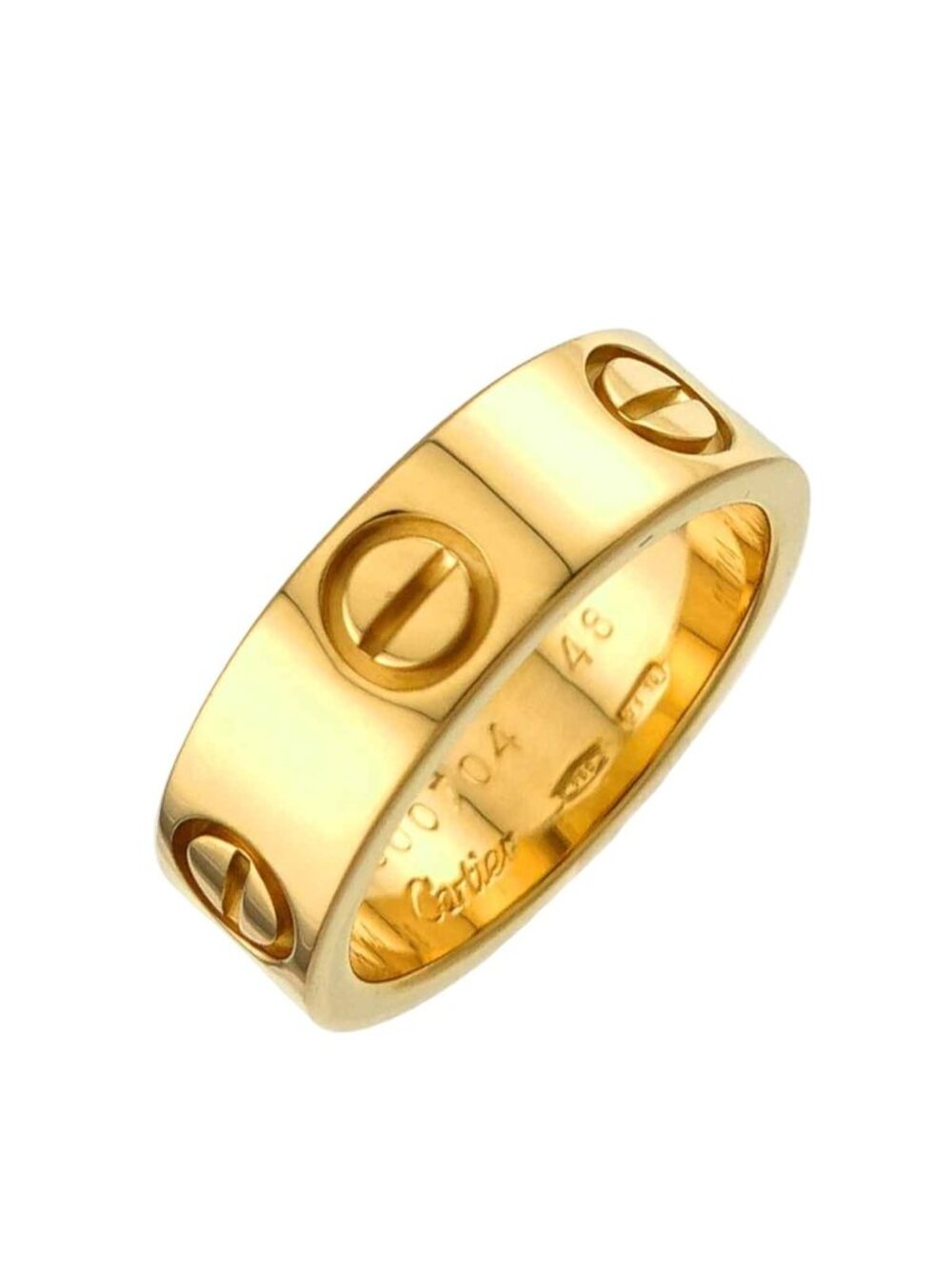 Cartier Love 48 Ring 18k Yellow Gold 750